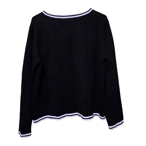 Women's Owl I Want for Christmas Is You Sweater Multi-Color Holiday Size XL - Picture 2 of 5